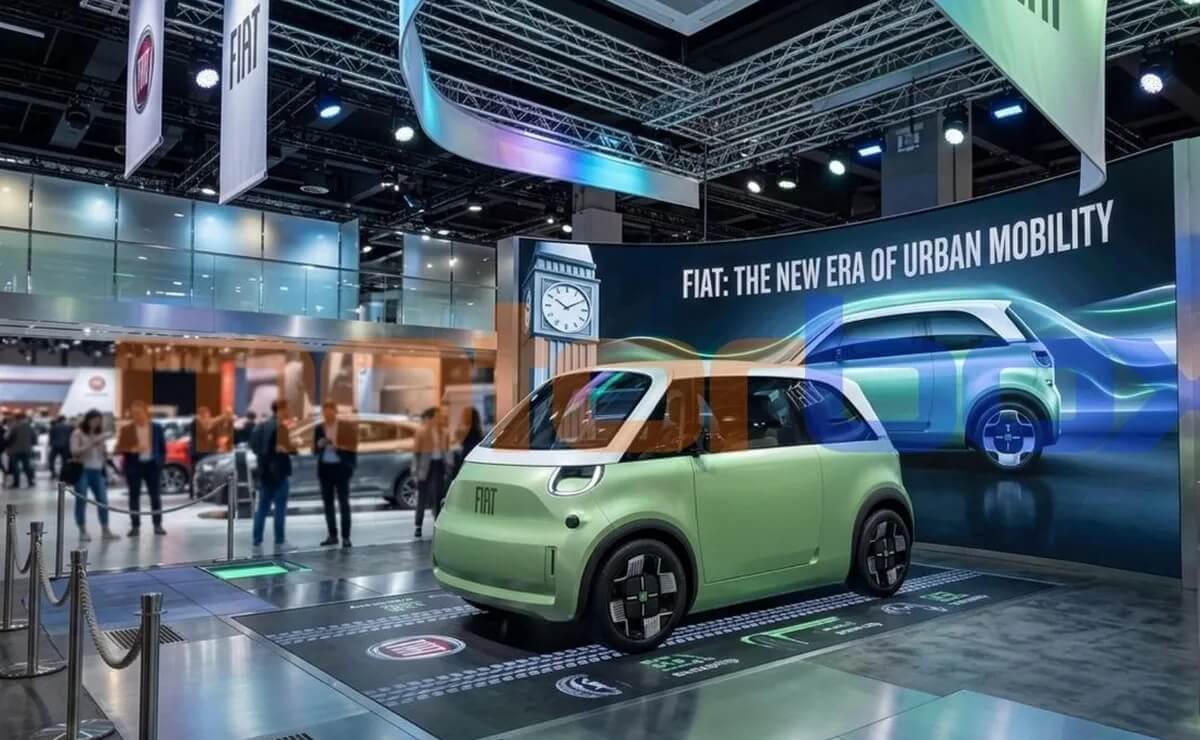 Fiat Quattrolino: la furgoneta más compacta y eléctrica que quiere romper el mercado 4 Fiat Quattrolino en su presentacion