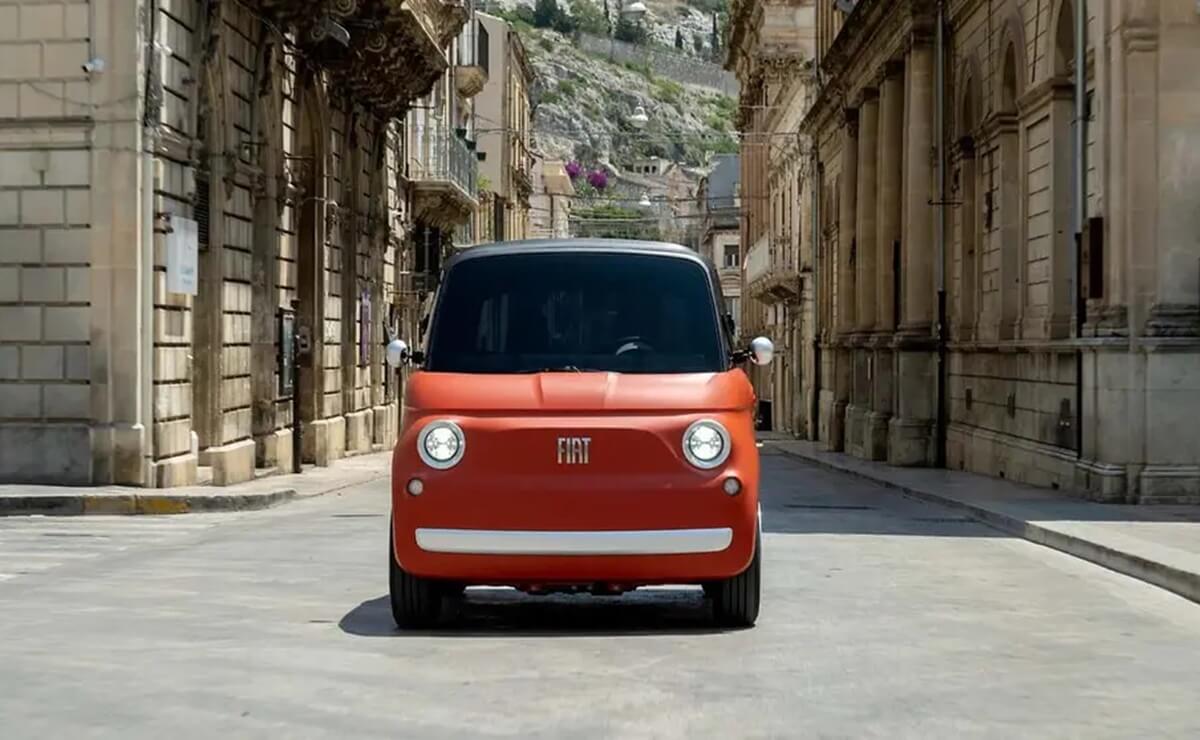 Fiat Quattrolino: la furgoneta más compacta y eléctrica que quiere romper el mercado 3 Fiat Quattrolino zona delantera