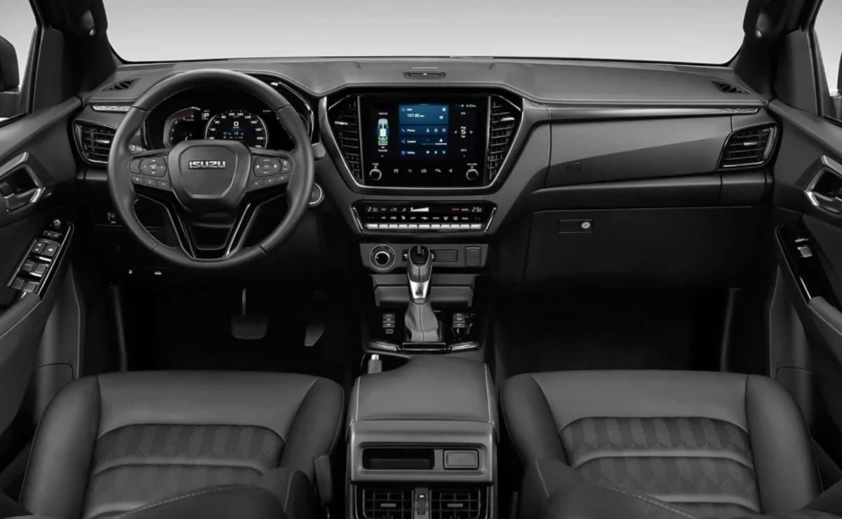 Interior de una Isuzu D