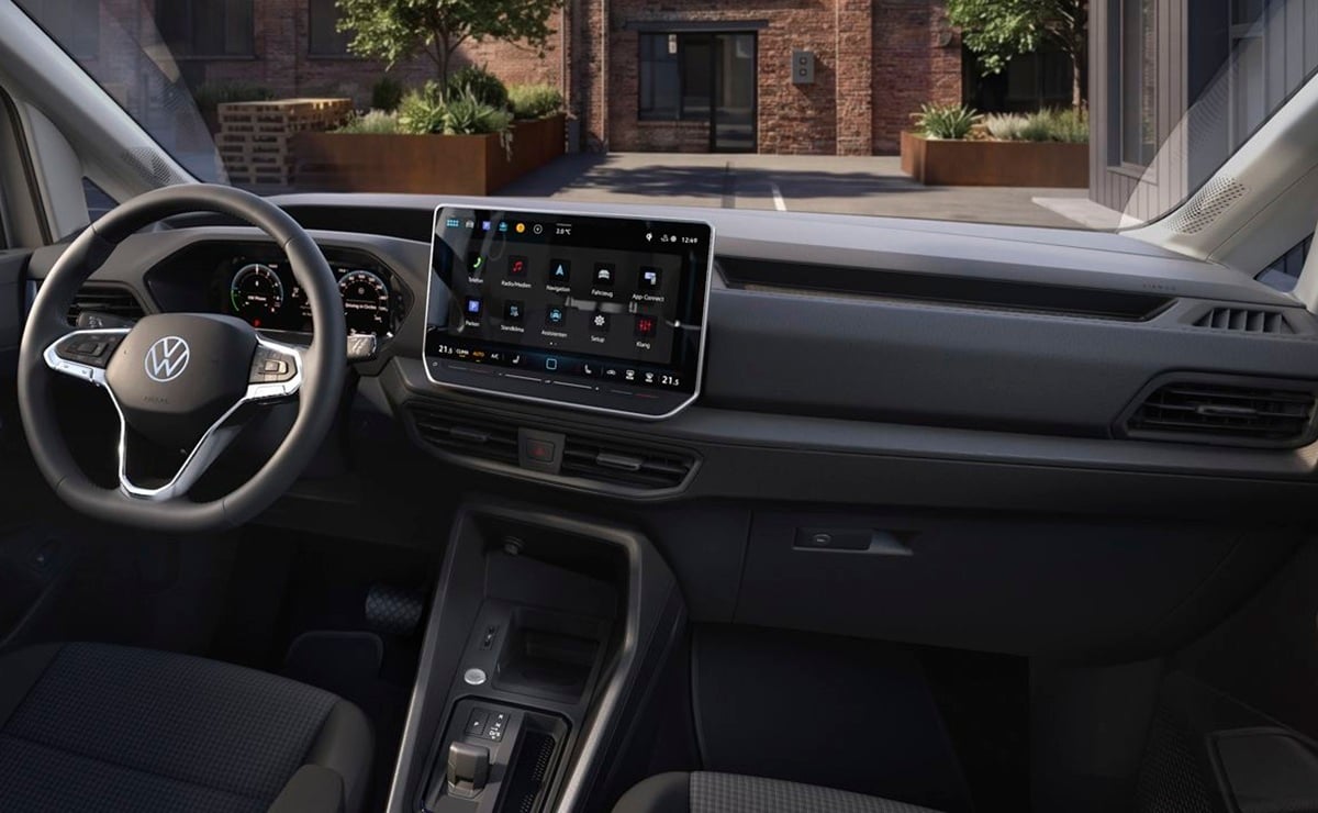 Volkswagen lanza la nueva Caddy: ¿qué cambios tiene la furgoneta? 4 Interior nueva Volkswagen Caddy