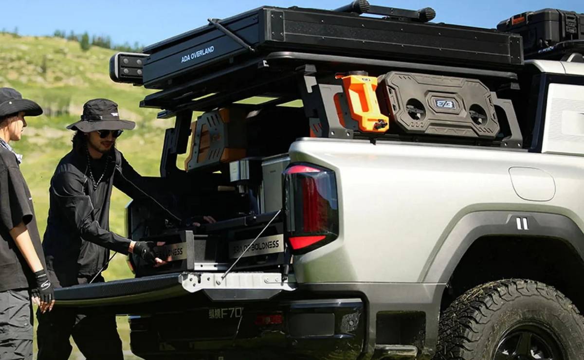 Jetour Zongheng F700, la pick up