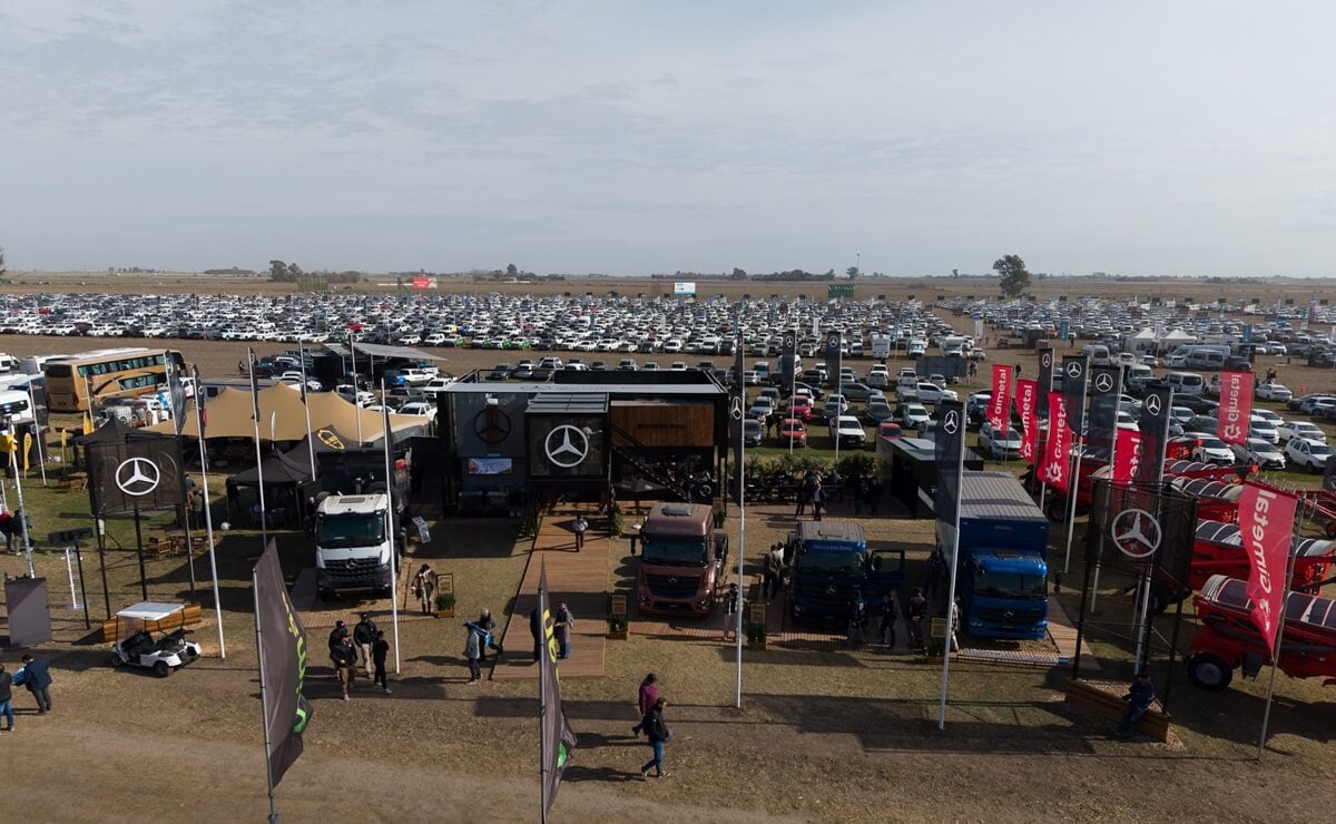 Merceces Benz Camiones y Buses en AgroActiva 1