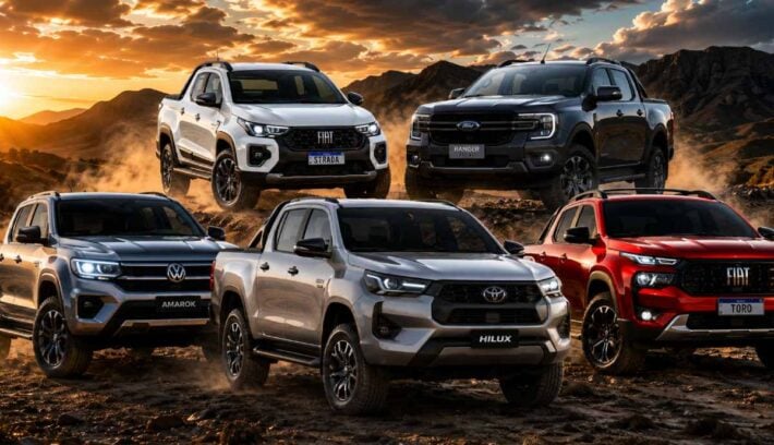 Toyota Hilux y las pick ups más vendidas