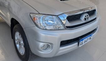 Una Toyota Hilux del año 2010