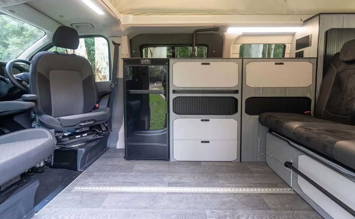 La camper que se basa en una Volkswagen: ¿es superior? 5 Trakka Trakkadu por dentro