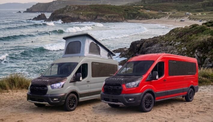 La nueva gama de Cíclope basada en Ford Transit