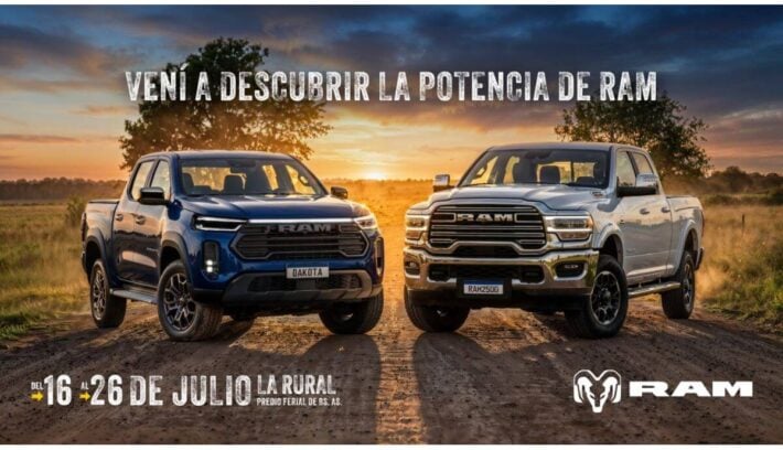 RAM y dos de sus pick ups