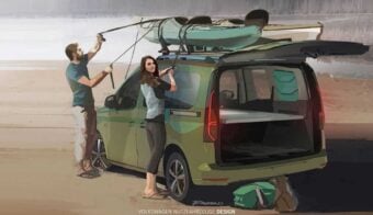 Volkswagen Caddy Mini, la camper compacta