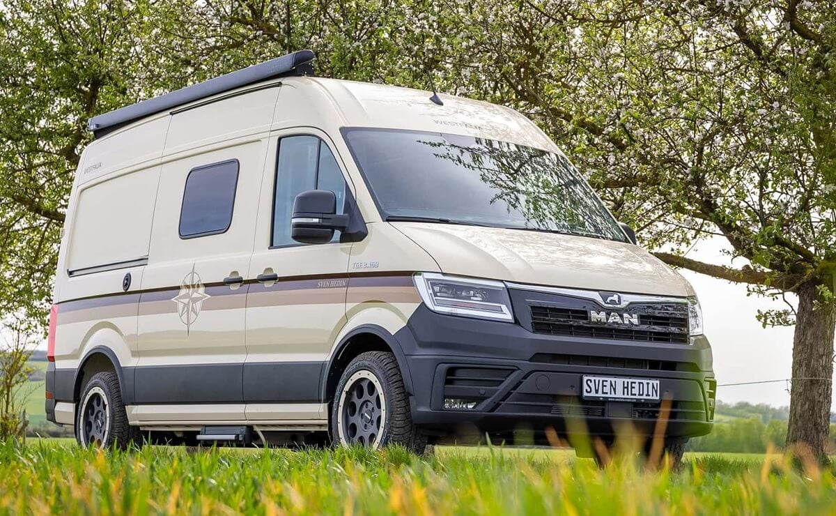 Una marca lanza esta camper por el 50° aniversario 4 Westfalia Sven Hedin 50 Aniversario