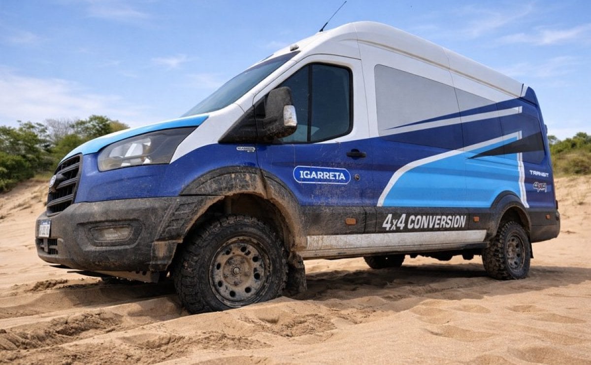 La nueva Ford Transit 4x4 de Igarreta: ¿la mejor van para trabajar fuera del asfalto? 3 ford transit 4x43 1