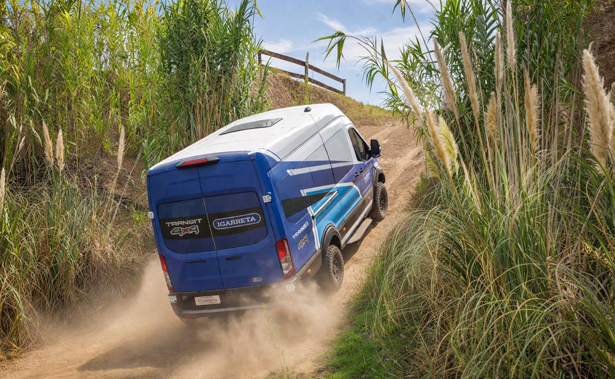 La nueva Ford Transit 4x4 de Igarreta: ¿la mejor van para trabajar fuera del asfalto? 4 ford transit 4x44 1