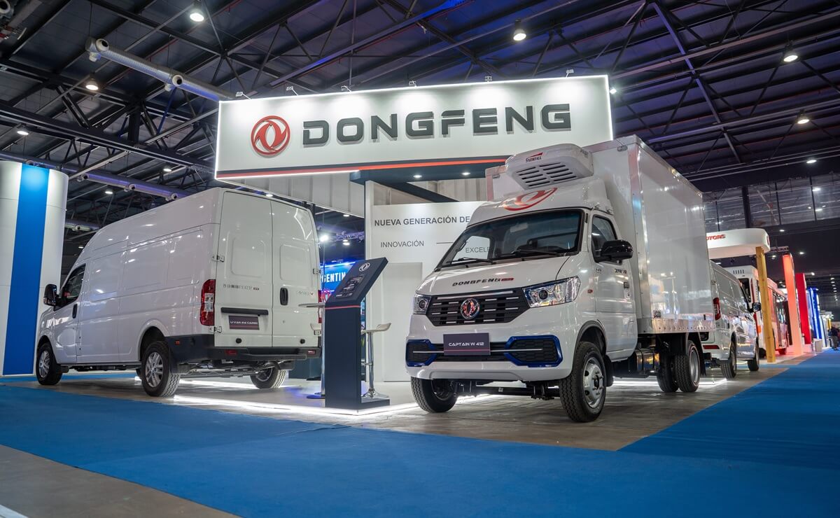 Dongfeng celebró su primer año de comercialización en Argentina en Expo Transporte y Logisti-K 2026 1 Dongfeng y sus modelos