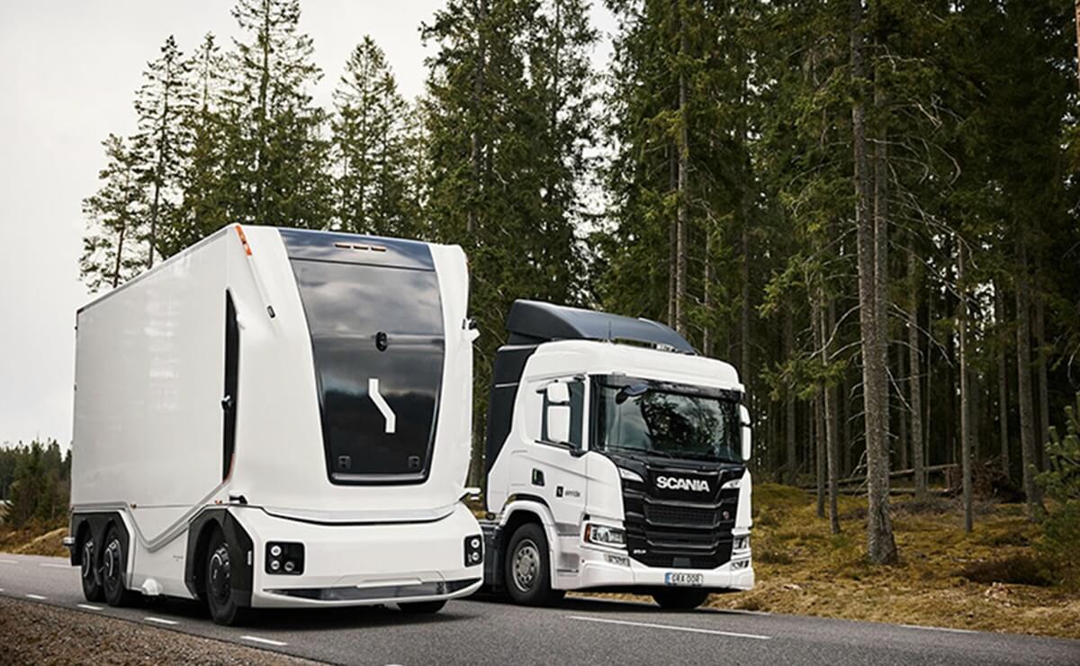 Dos marcas lanzarán estos camiones eléctricos para resolver problemas del transporte pesado 3 Einride camiones electricos 1