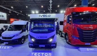 Iveco exhibe sus modelos