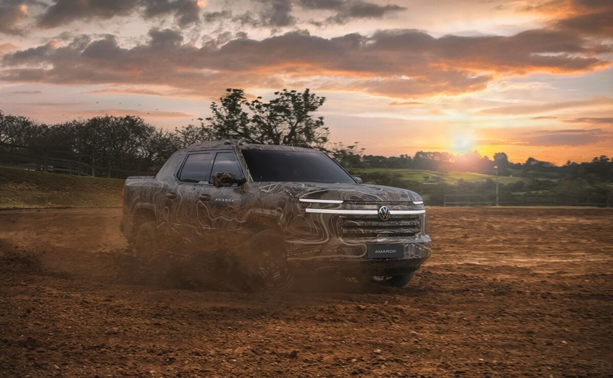 Volkswagen ya muestra la nueva Amarok: así es la renovada pick up mediana que va por Toyota Hilux 2 Nueva Volkswagen Amarok 2027