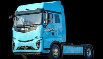 Sany SE636, el camión eléctrico que bate récords
