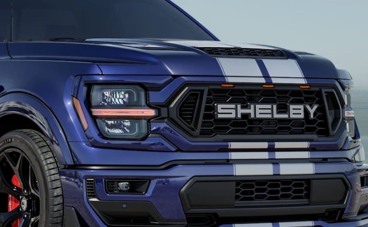 Así se transformó una pick up de Ford: 810 CV, motor V8 y este antes y después 1 Shelby Super Snake Sport F-150, la pick up transformada