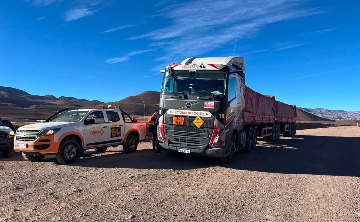 Volvo FH 540 6x4 prueba