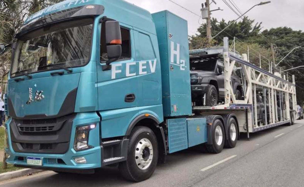 Camión a hidrógeno de GWM realiza el primer transporte de carga de América Latina 1 Camión a hidrógeno de GWM realiza el primer transporte de carga de América Latina