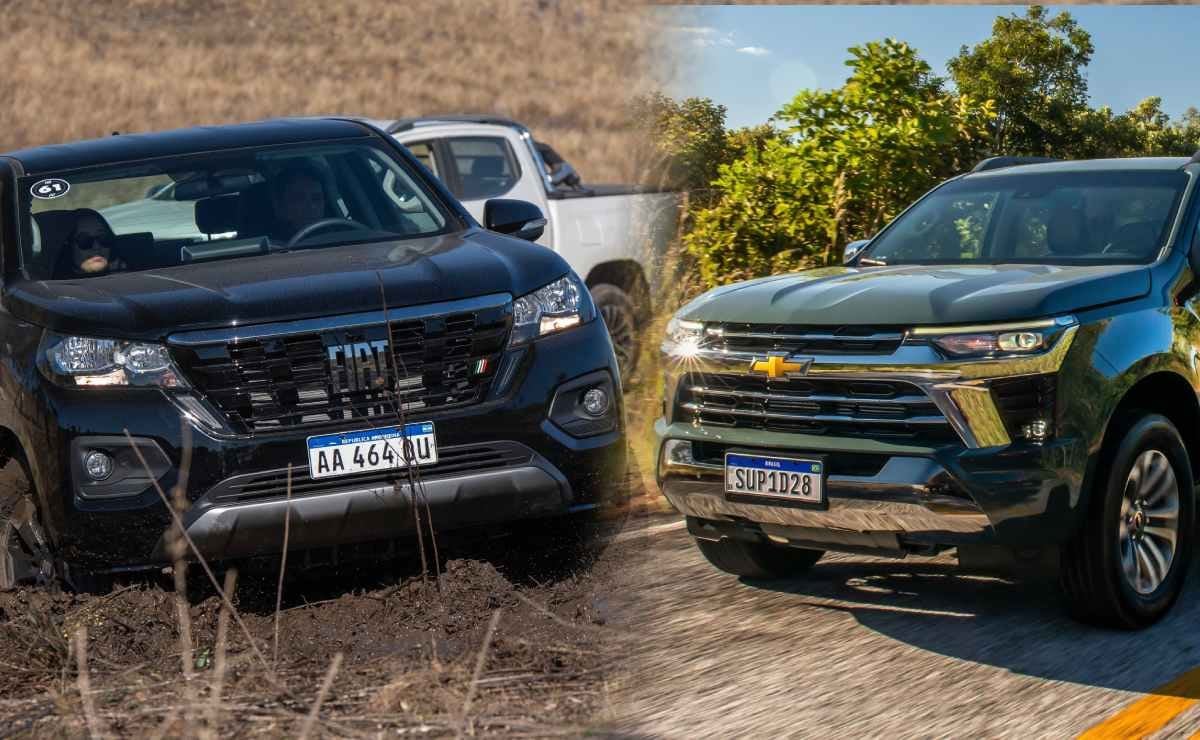 Chevrolet S10 LTZ vs Fiat Titano Ranch: ¿qué pick up es más potente y cuál tiene mejor precio? 1 Una versión de la Chevrolet S10 y una de Fiat Titano