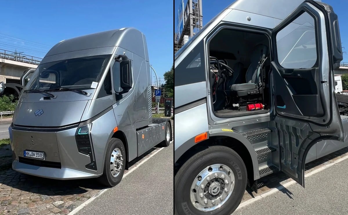 DeepWay Star: el camión eléctrico chino con puertas atípicas y bajo precio