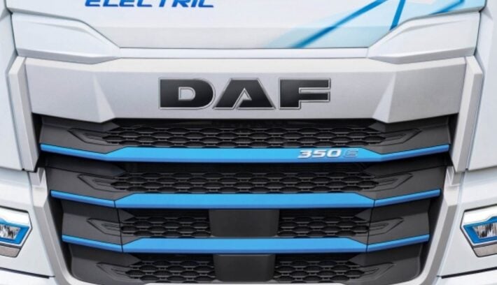 Los nuevos camiones eléctricos de Einride y DAF