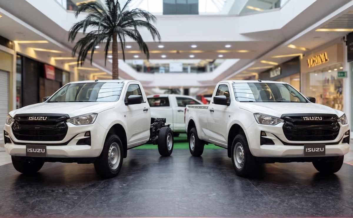 Una pick up japonesa sumó estas versiones de trabajo para competir con Toyota Hilux 3 isuzu d max4 1