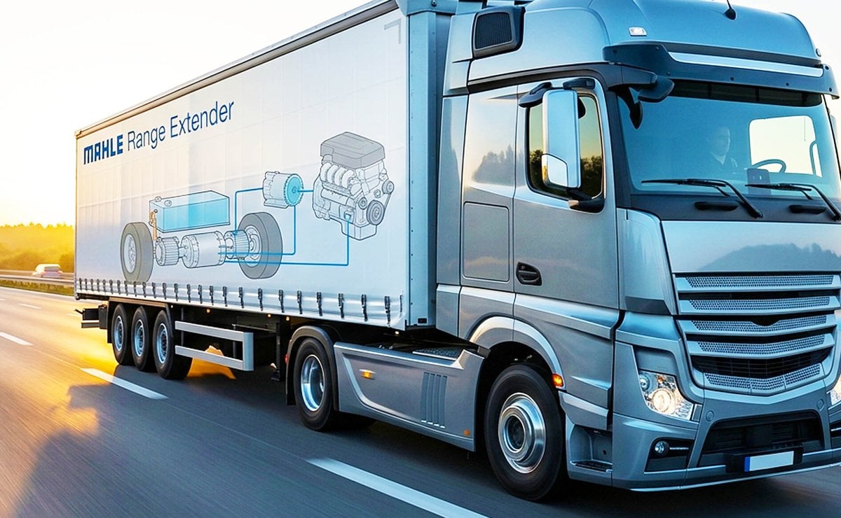 La marca que aumenta la autonomía de los camiones eléctricos sin baterías grandes 1 La solución de Mahle para los camiones eléctricos