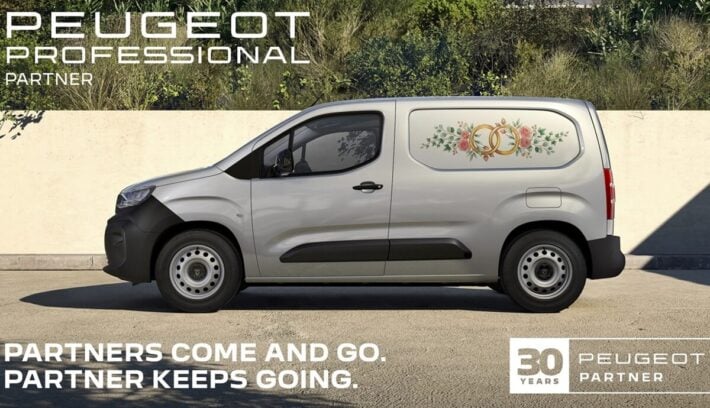 El aniversario del Peugeot Partner