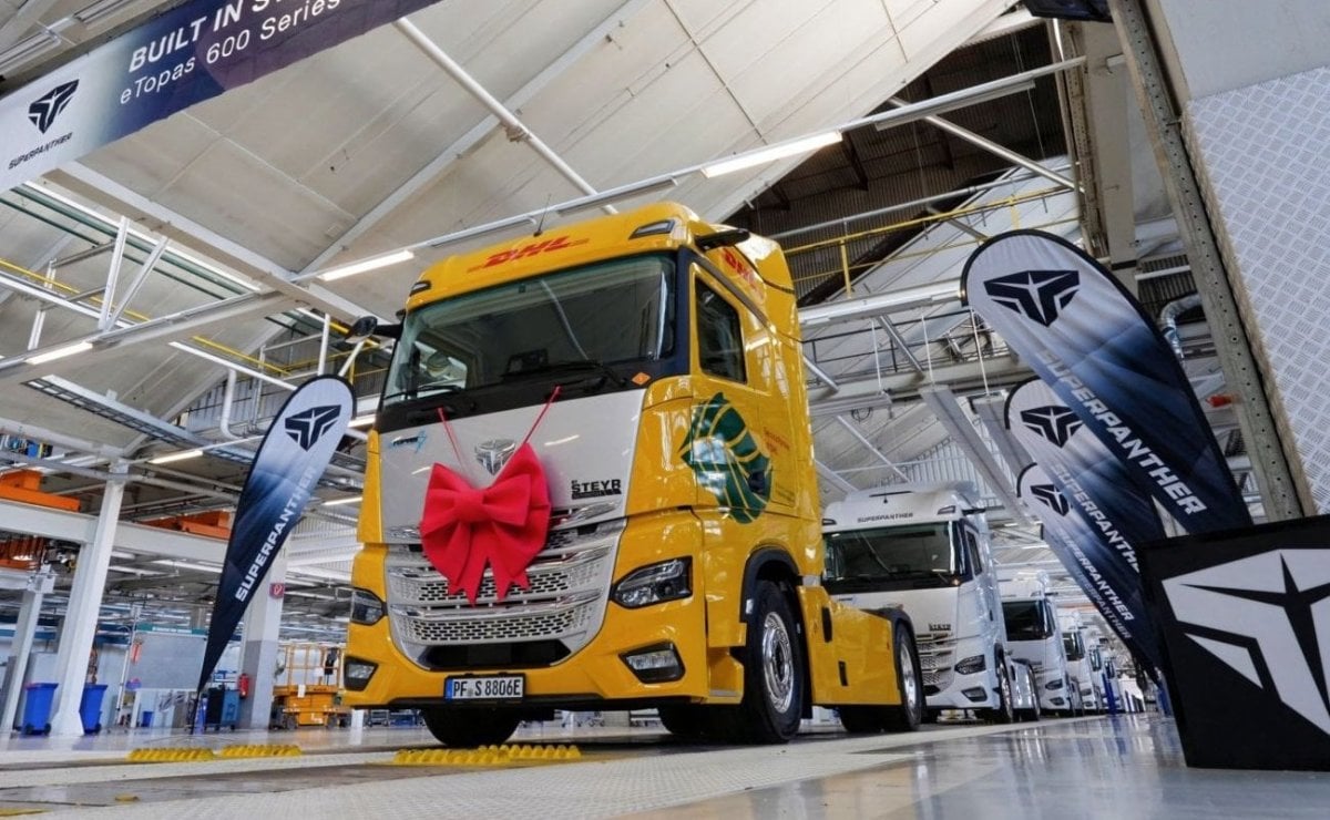 Empezó la producción de un camión eléctrico: es de origen chino y muy innovador 3 superpanther camion chino1