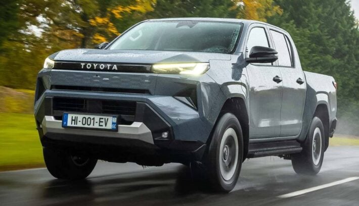 La nueva Toyota Hilux eléctrica, cada vez más cerca