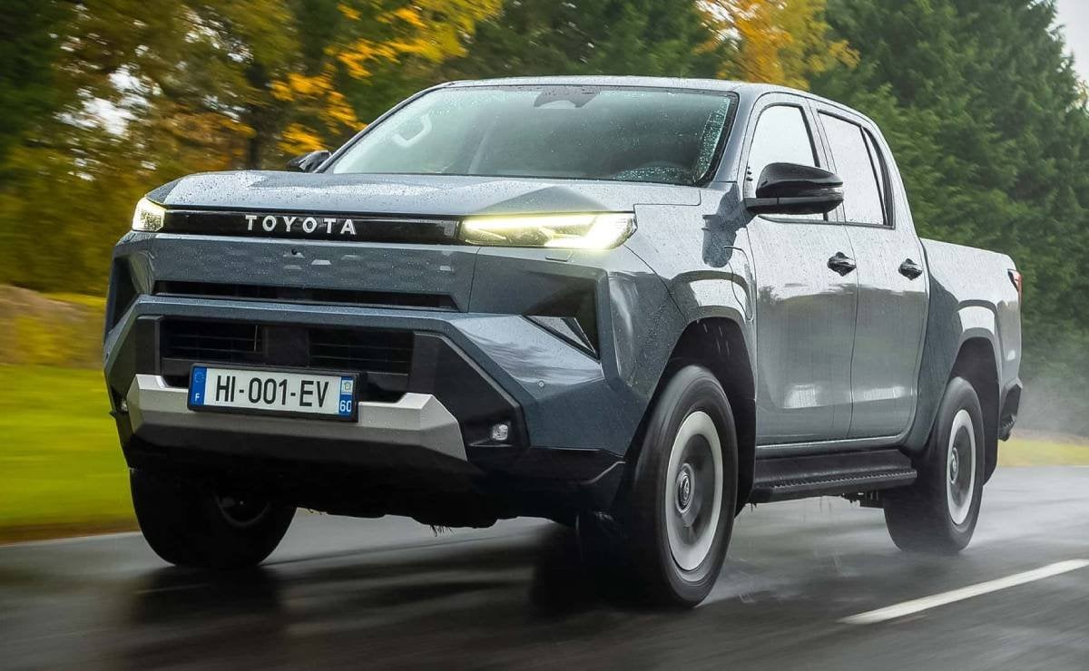 La nueva Toyota Hilux eléctrica, cada vez más cerca