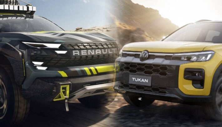 Las nuevas pick ups compactas: Renault Niagara y Volkswagen Tukan