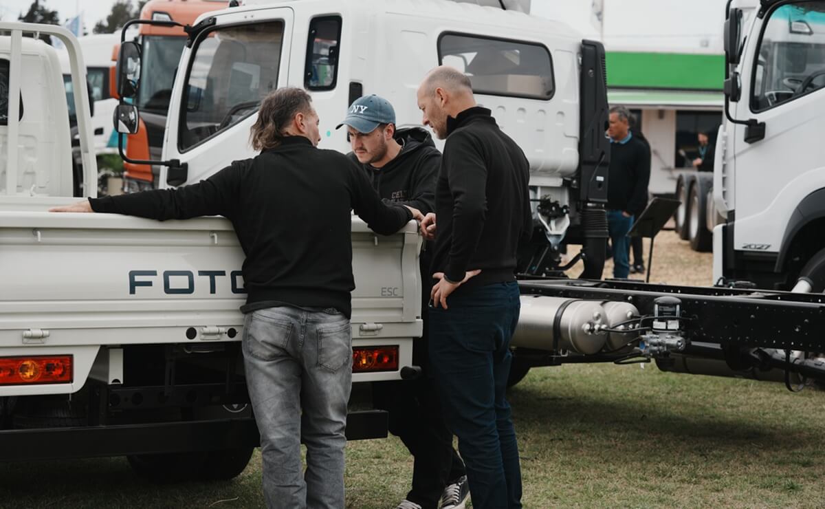 ¡FOTON pisó fuerte en el campo cordobés! Debut en la Expo Rural de Río Cuarto 3 FOTON RIO CUARTO 5