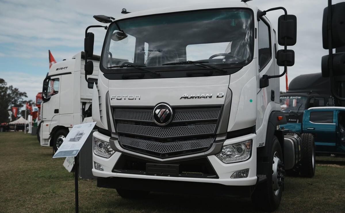 ¡FOTON pisó fuerte en el campo cordobés! Debut en la Expo Rural de Río Cuarto 1 FOTON en la Expo Rural de Río Cuarto