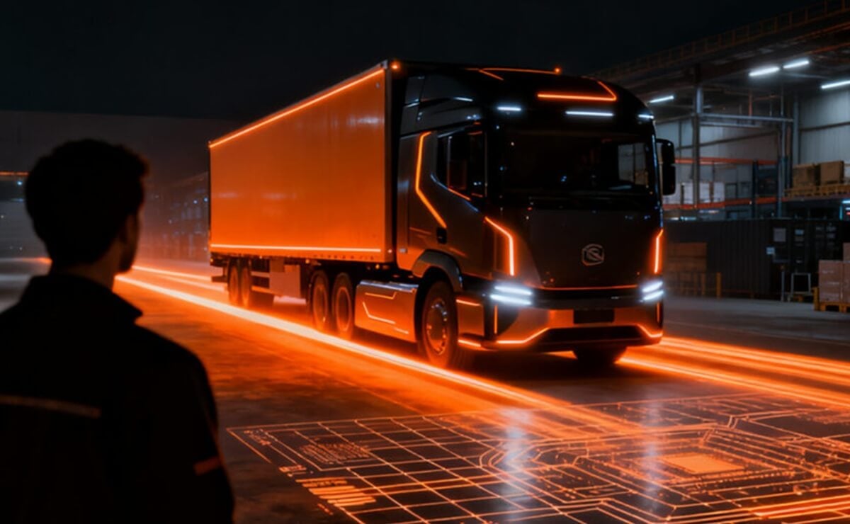 Nvidia, la empresa tecnológica, se asocia con otra para lanzar una flota de camiones autónomos 1 Nvidia y Einride tendrán camiones autónomos