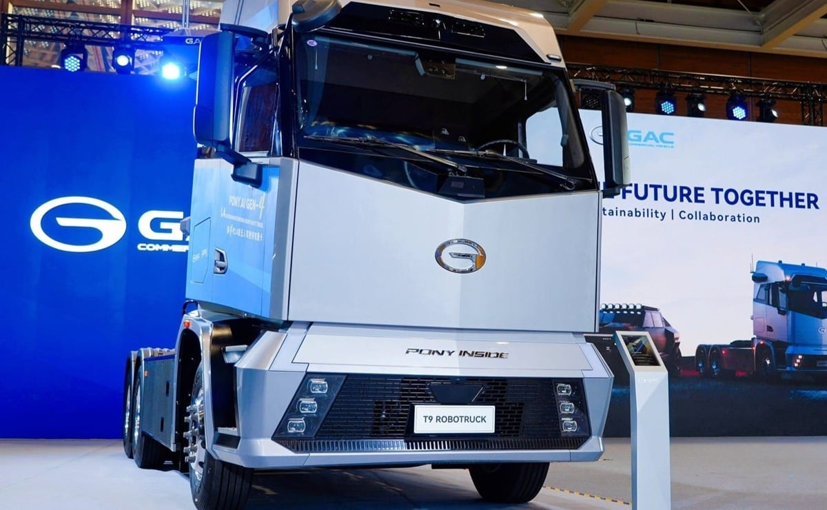 Dos marcas lanzan un camión autónomo de nivel 4: ¿cuándo llega y por qué no será igual al resto? 3 Pony.ai Robotruck camion