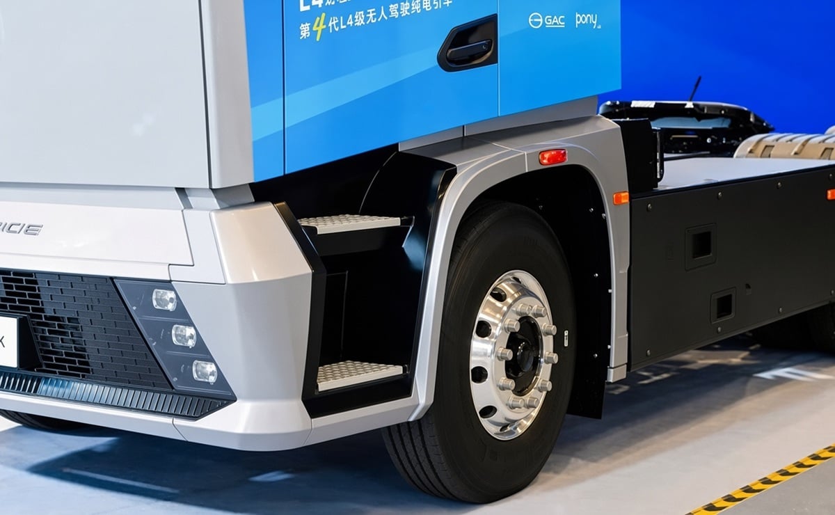 Dos marcas lanzan un camión autónomo de nivel 4: ¿cuándo llega y por qué no será igual al resto? 1 Pony.Ai Robotruck, el particular camión
