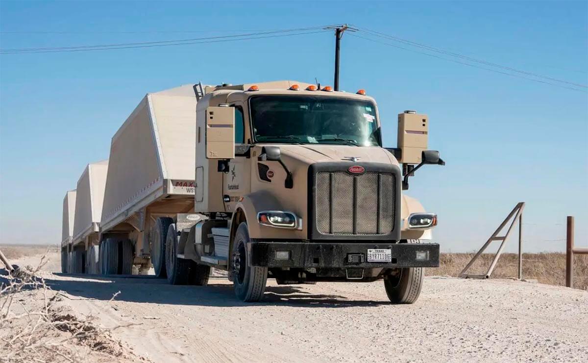 Un camion autonomo