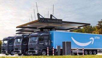 Amazon recibe los primeros 27 camiones Mercedes-Benz eActros 600 en Alemania 33 amazon recibe los primeros 27 camiones m 1200x740 1