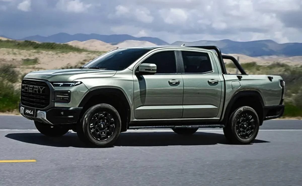 La nueva pick up que va por Toyota Hilux: 400 CV y por menos de 16000 dólares 2 chery himla2 1