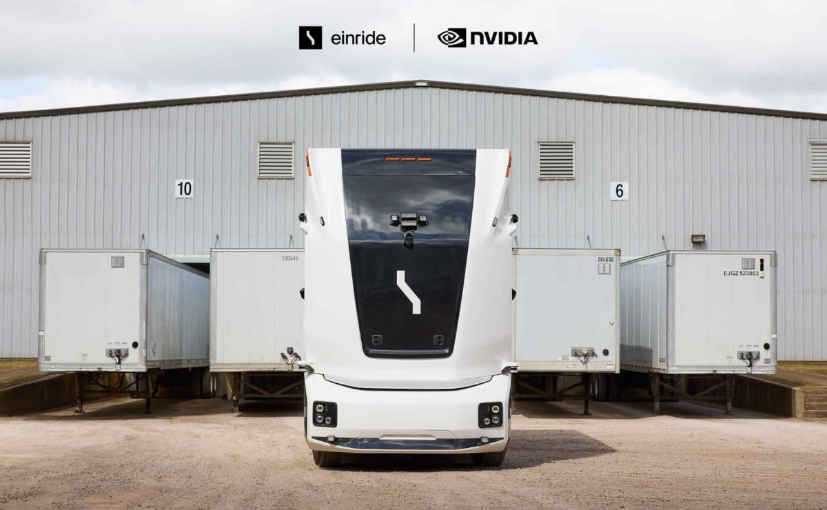 Einride y NVIDIA: el camión eléctrico sin chofer pasará de cientos a 2.000 unidades en 2028 1 Einride y NVIDIA: el camión eléctrico sin chofer pasará de cientos a 2.000 unidades en 202