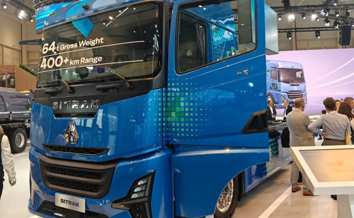 El camión eléctrico chino que iguala los 500 km del Mercedes eActros 600 con 600 kWh 4 el cami n el ctrico chino que iguala los 1