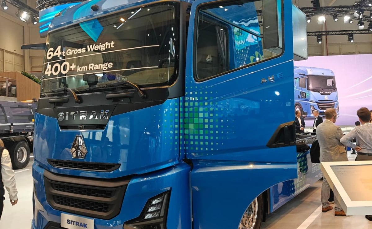 El camión eléctrico chino que iguala los 500 km del Mercedes eActros 600 con 600 kWh 2 el cami n el ctrico chino que iguala los