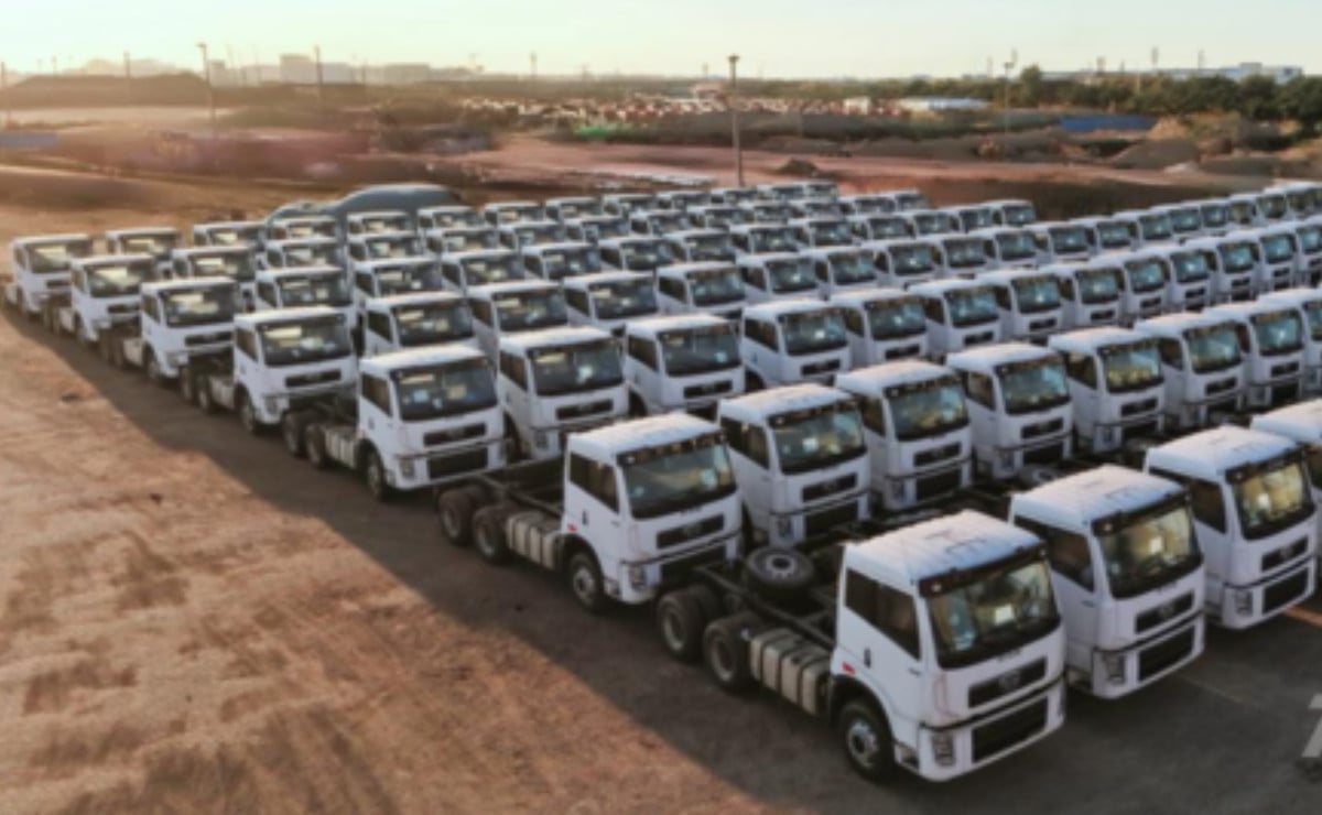 100 camiones FAW 6x4 de una sola vez: el pedido que renueva una flota entera en Nigeria 3 100 camiones faw 6x4 de una sola vez el