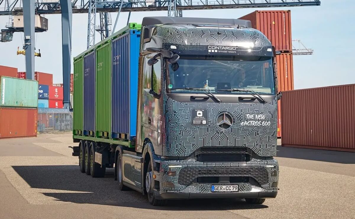 El Mercedes-Benz eActros 600 amplía la flota de una compañía con 22 nuevas unidades 3 Mercedes Benz eActros 600