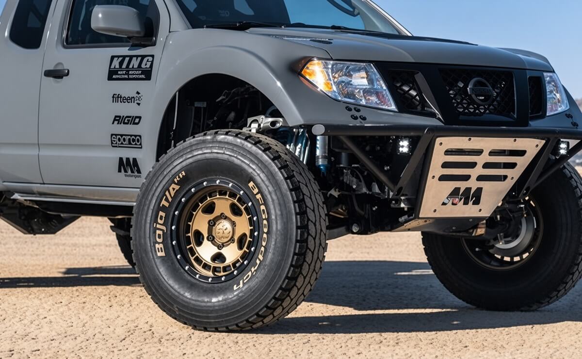 Otra Nissan Frontier: motor V8 con turbo, 600 CV y con otro diseño 1 Frontier Desert Runner Concept, la versión de la pick up de Nissan