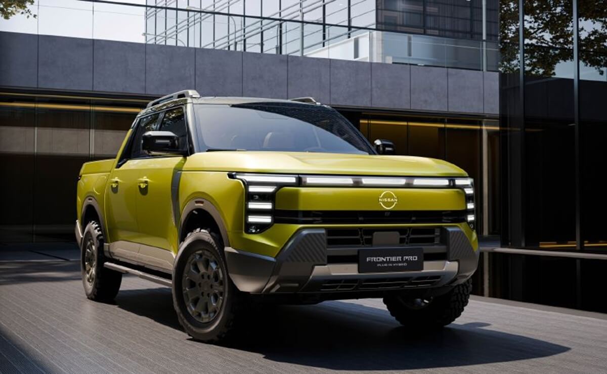434 CV, dos motores y más: la nueva pick up de Nissan para enfrentar a Toyota Hilux 3 Nissan Frontier Pro Plug in Hybrid PHEV