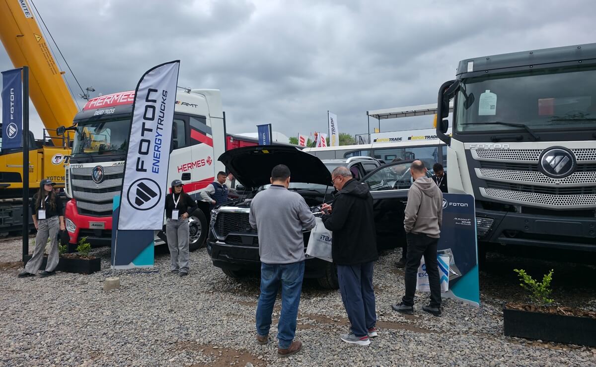 Foton se presenta en la expo Oil & Gas como socio estratégico del sector 2 OIL AND GAS FOTON 2
