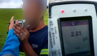 "No va a dar 0": camionero circulaba de Corrientes a Buenos Aires con una alcoholemia de 2.65 G/L 28 Camionero totalmente alcoholizado